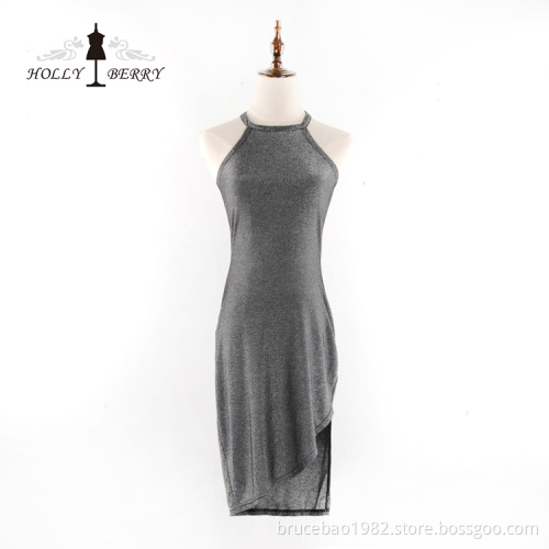 New Arrival Polyester Women Sleeveless Party Sexy Dresses